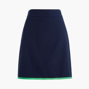 J. Crew Factory Tipped skirt in basketweave